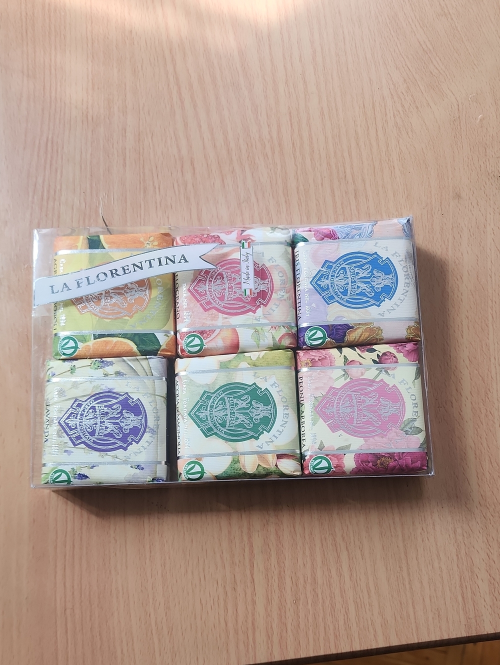 La Fiorentina Assorted Mini Soaps in Pink, Blue, Green, Purple, Yellow